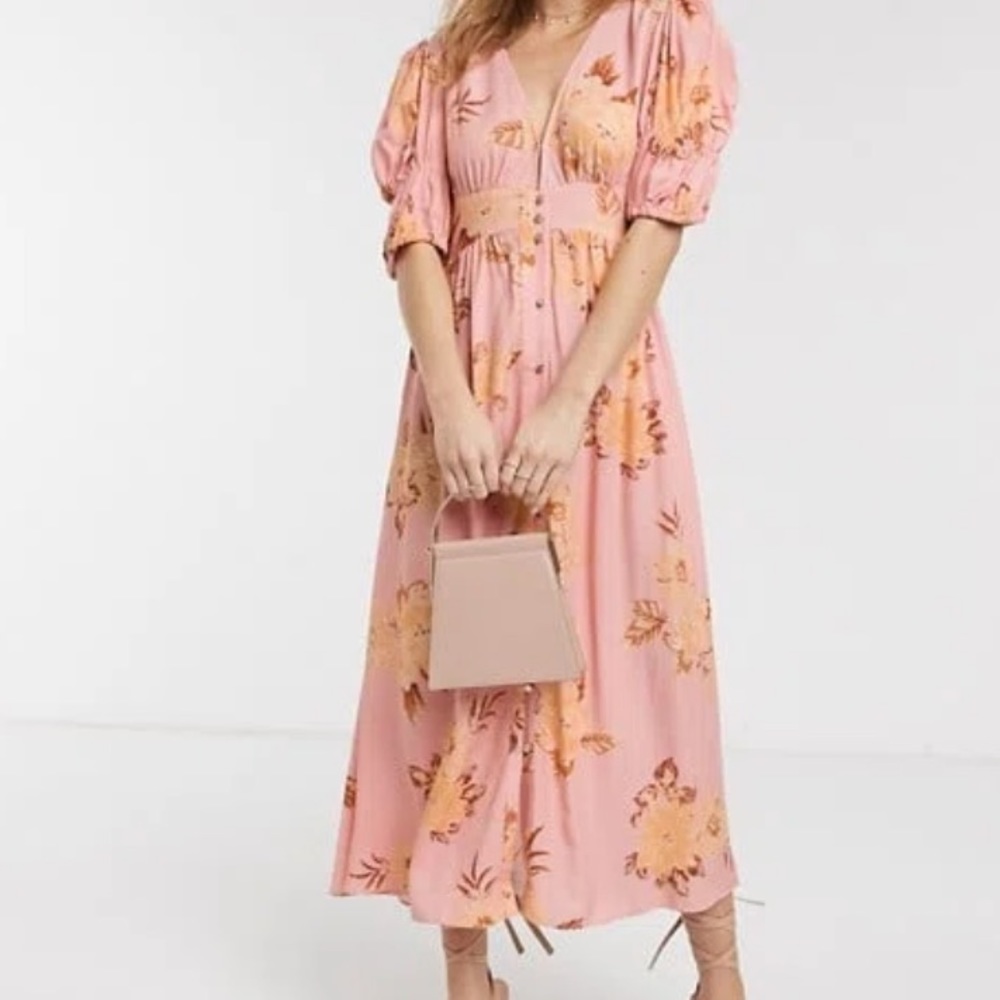 Keepsake Floral Midi dress